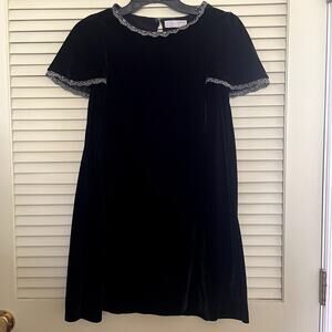 Zara Girls Velvet Dress Size 13/14 yrs